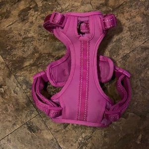 Boots and Barkley small pink dog harness